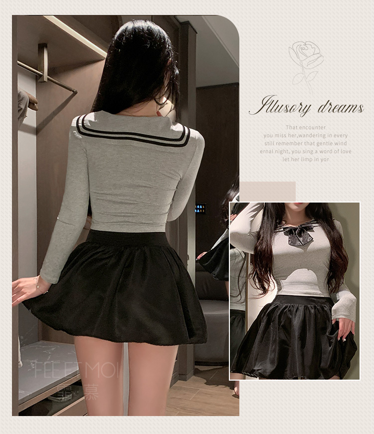 6911日常轻熟校园感私服套装(图8)