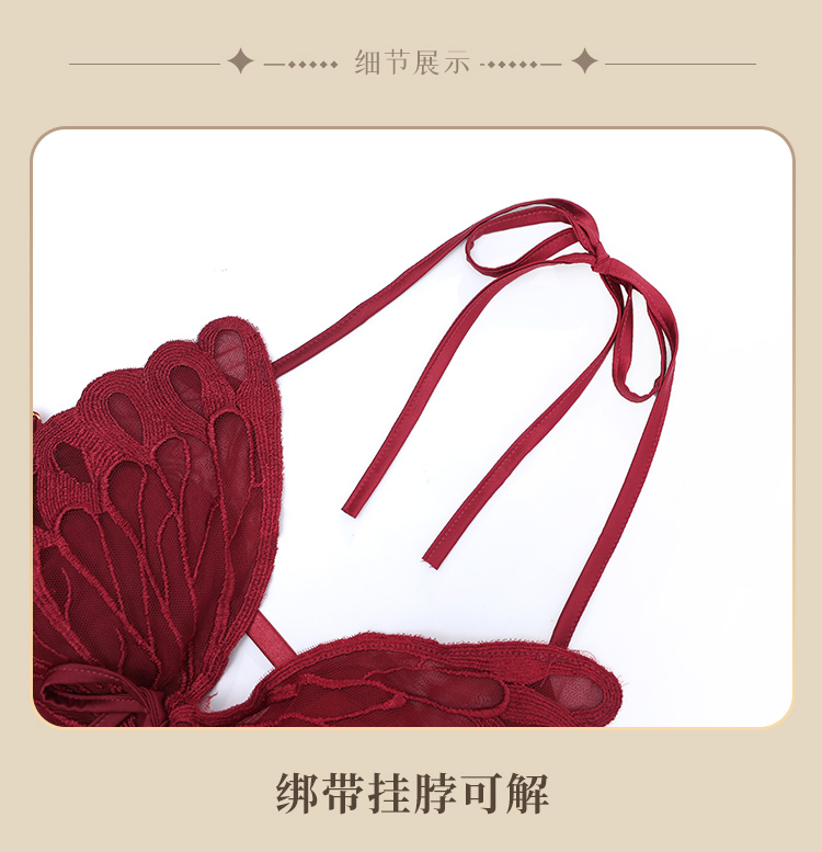 6573吊带蝴蝶含胸垫睡裙套装(图18)