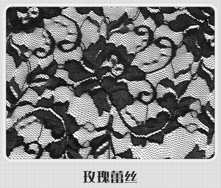 6757深V蕾丝性感包臀秘书裙(图24)