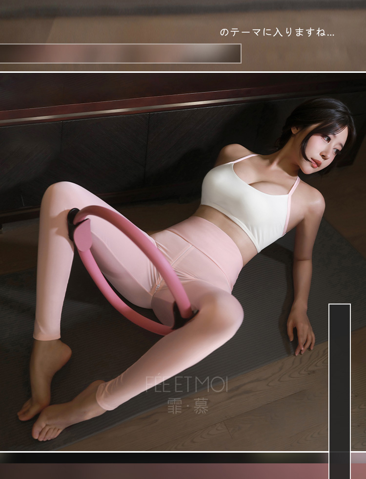 6905运动健身可开裆瑜伽套装(图9)