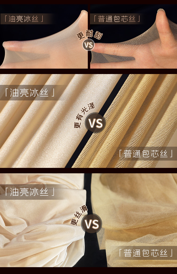 7585蕾丝裹胸透身油亮连身袜(图11)