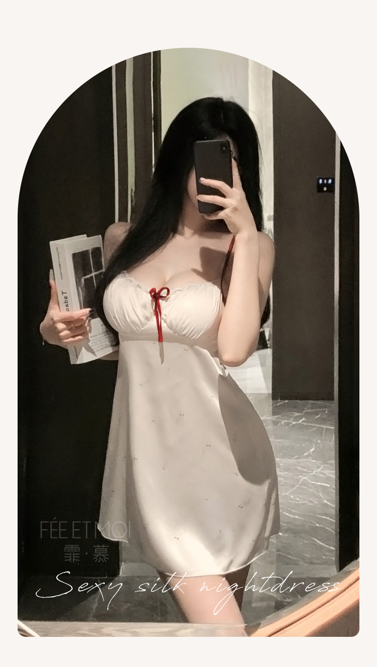 7872甜欲碎花含胸垫吊带睡裙(图9)