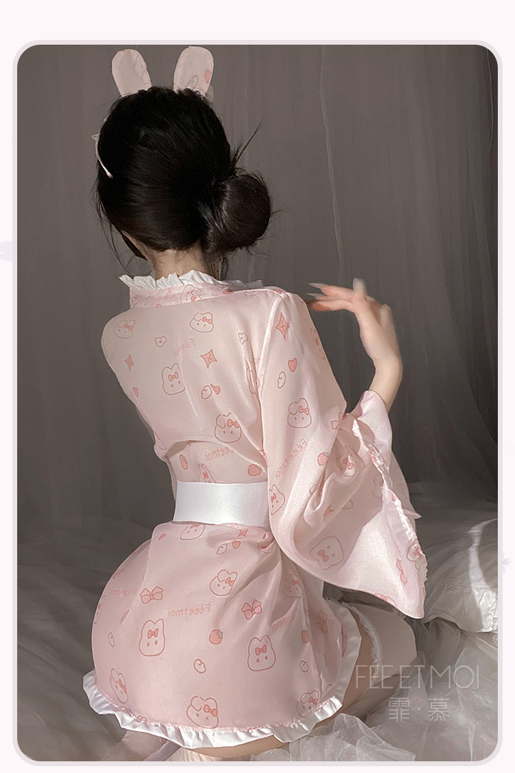 6805糯糯小兔叽私房印花和服(图7)