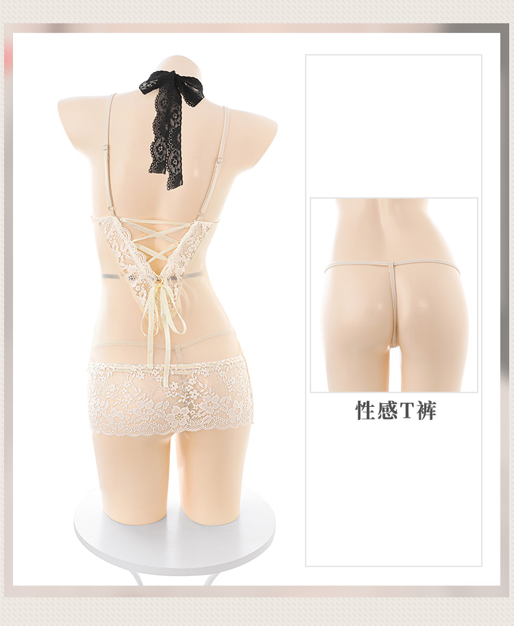 6108高阶尤物蕾丝透纱睡裙(图22)