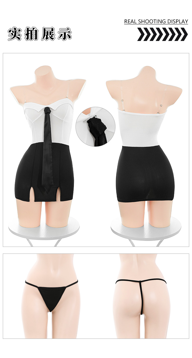 ZY104热辣御姐气质抹胸连衣裙(图13)