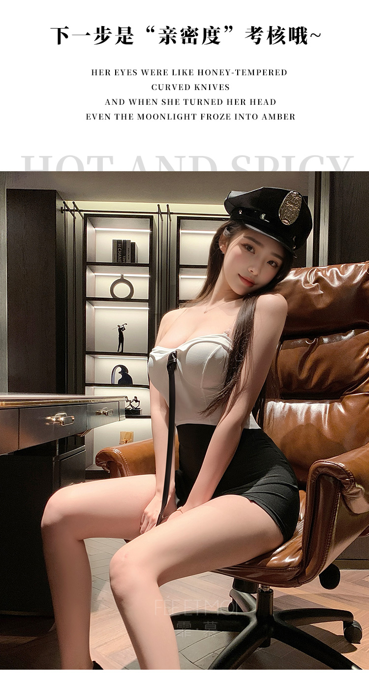 ZY104热辣御姐气质抹胸连衣裙(图7)