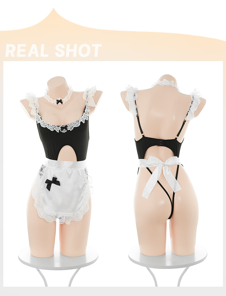 ZY92女仆开裆露臀连体衣套装(图12)