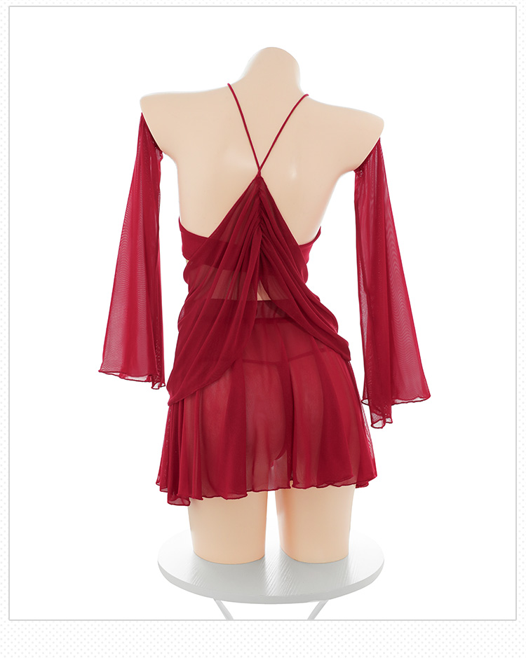 ZY78魅艳缚身风情露肤连衣裙(图13)