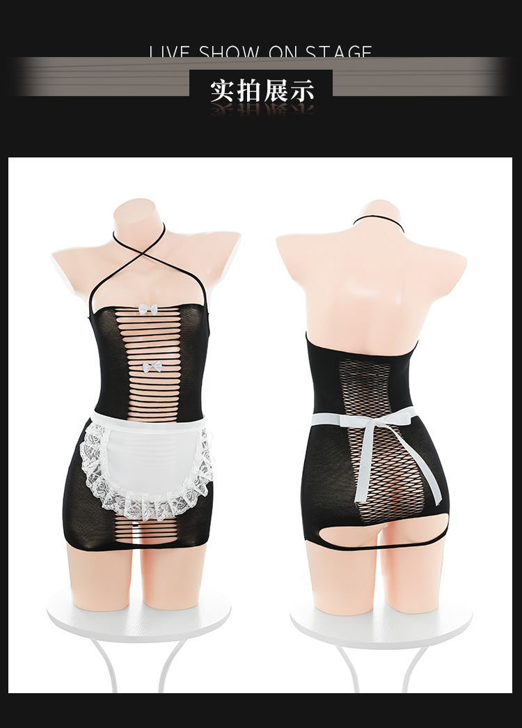 ZY56娇俏女仆可露胸网衣制服(图17)