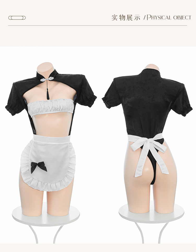 ZY55中式女仆开裆连体衣套装(图10)