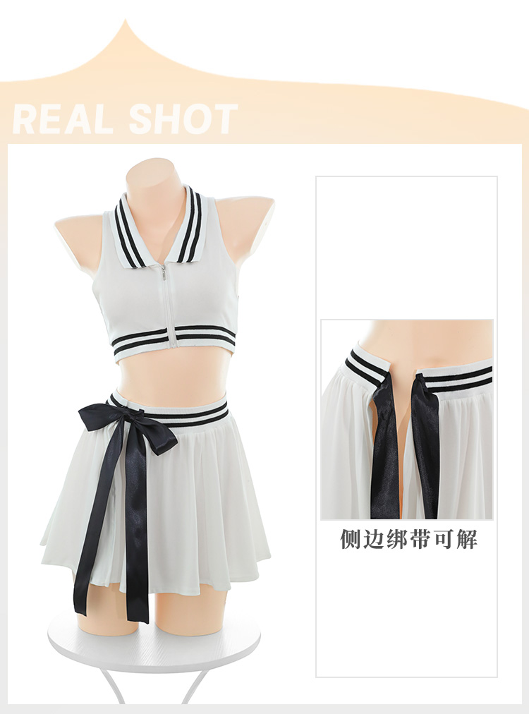 ZY38网球女神运动分体套装(图11)