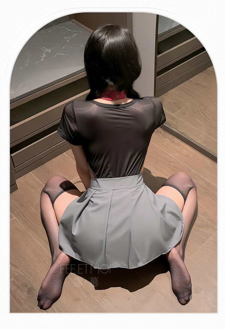 6909盐系校园女友开裆JK套装(图10)