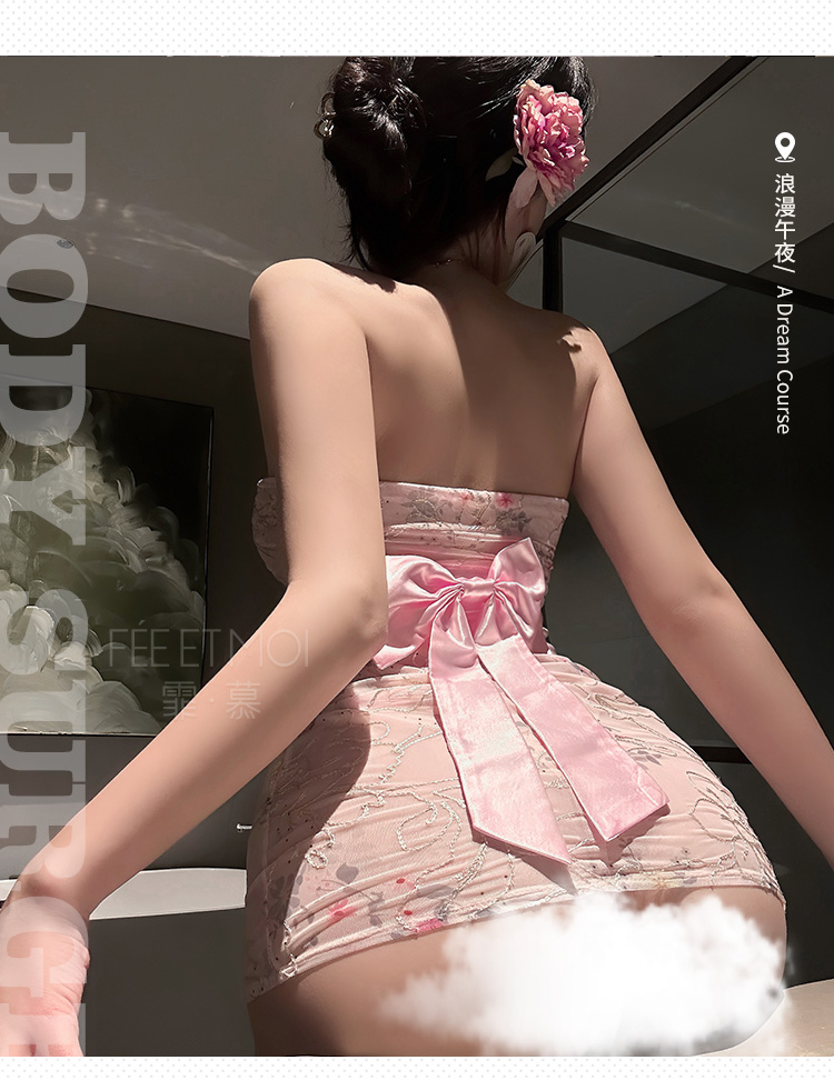 6274抹胸刺绣印花网纱和服装(图14)