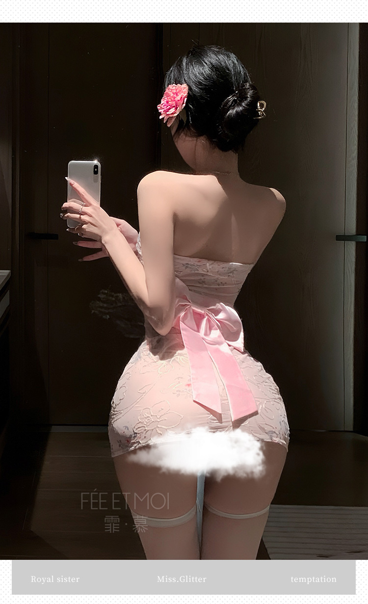 6274抹胸刺绣印花网纱和服装(图12)