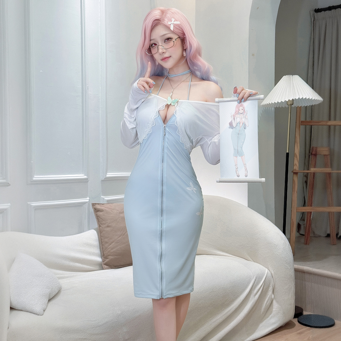 ZY27玛利亚同人私房COS套装(图8)