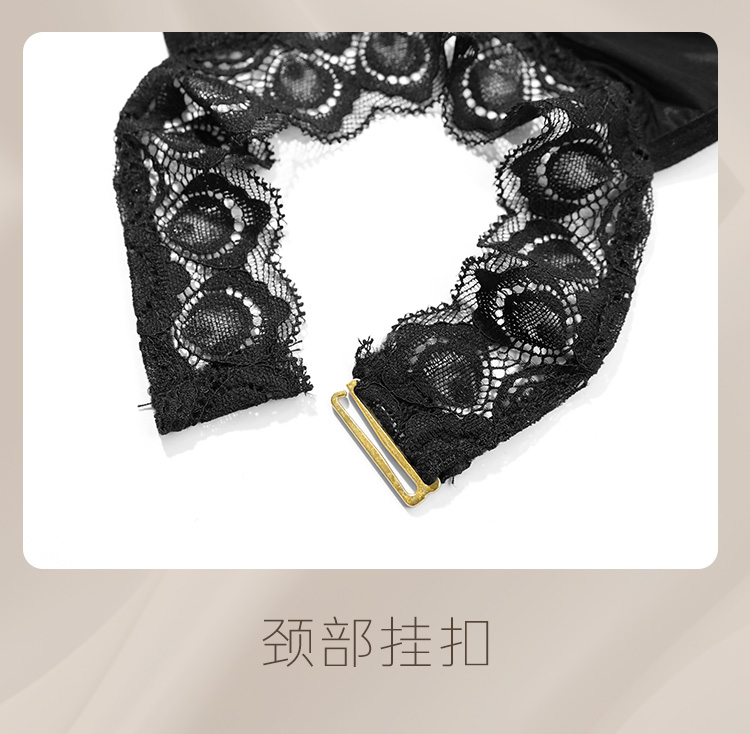 ZY29连吊袜带露胸爽滑连衣裙(图12)