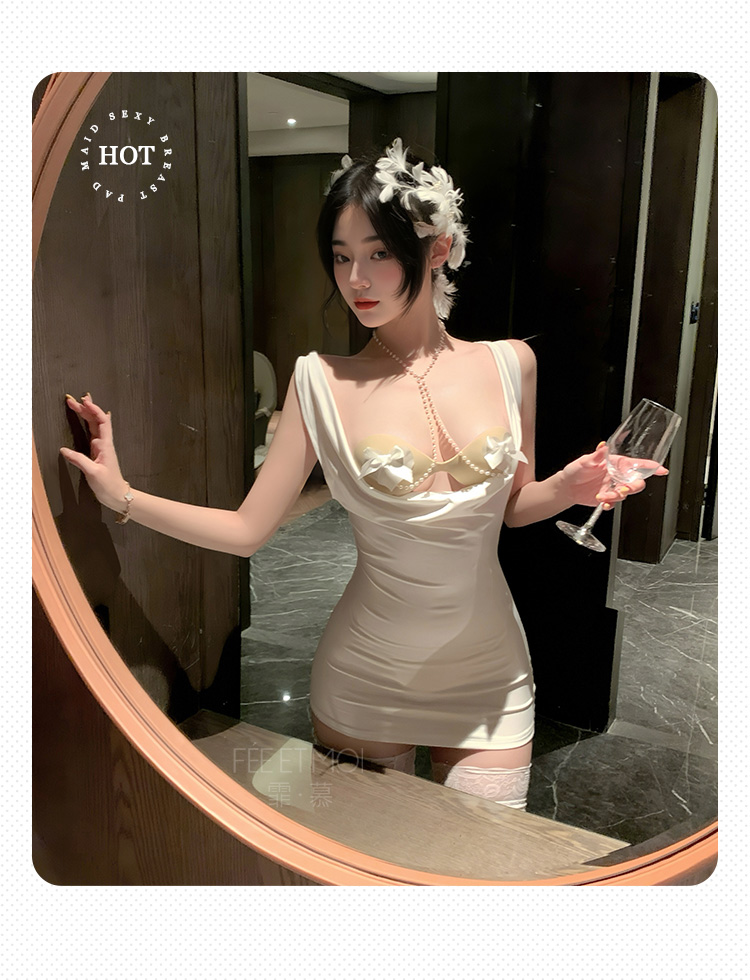 7887神秘维纳斯胸链包臀裙(图10)