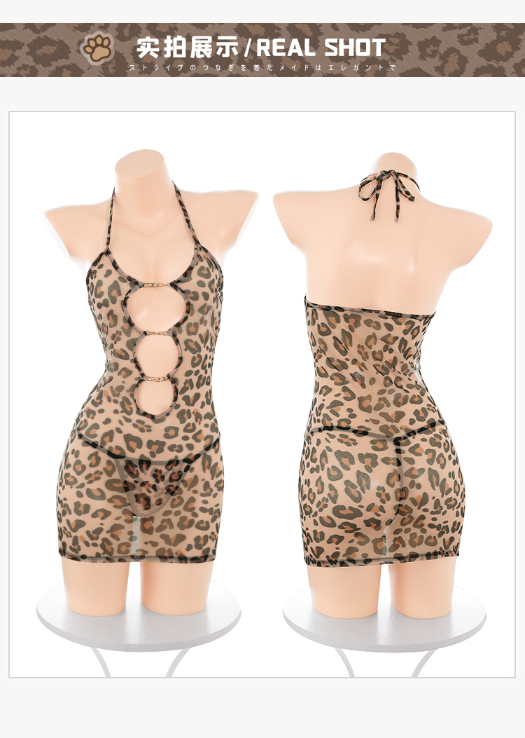 7895欧美ins风豹纹镂空裙(图12)