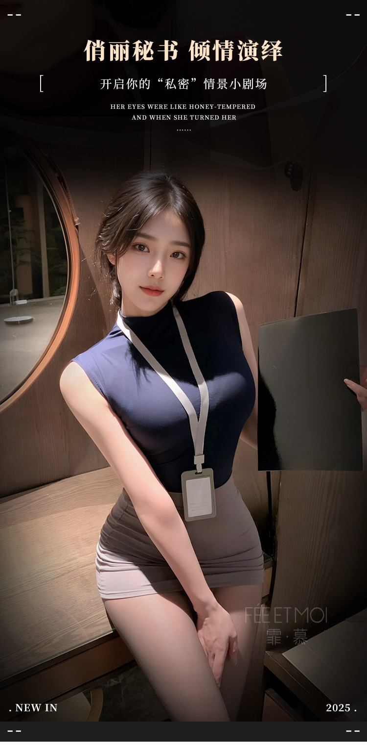 6205禁欲系OL秘书制服套装(图1)