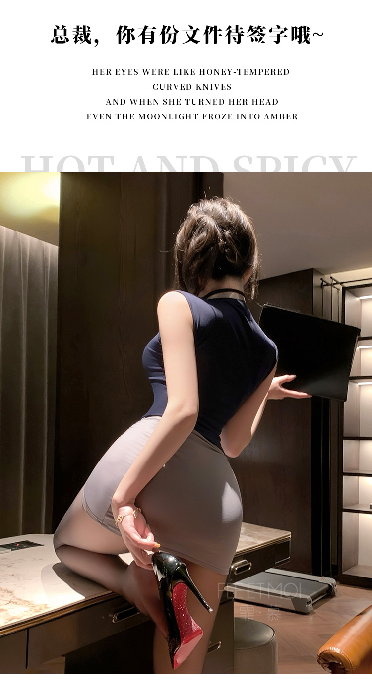 6205禁欲系OL秘书制服套装(图8)