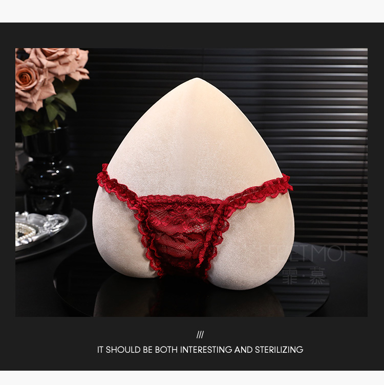 7151爱心露臀蝴蝶结蕾丝内裤(图6)