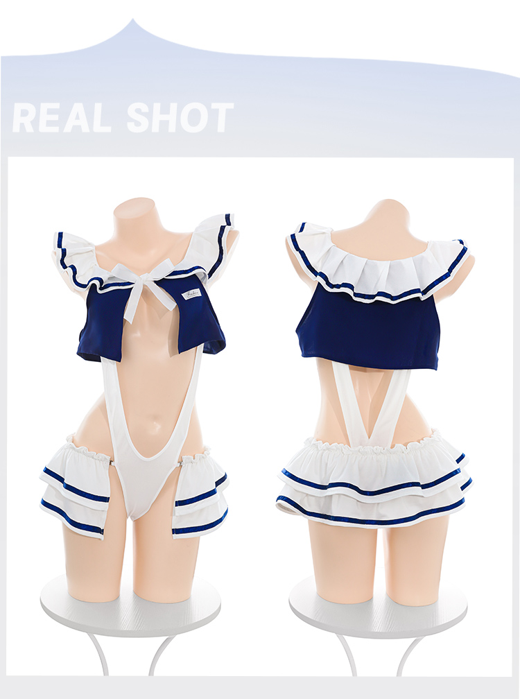 青涩学院风可开档连体衣(图10)