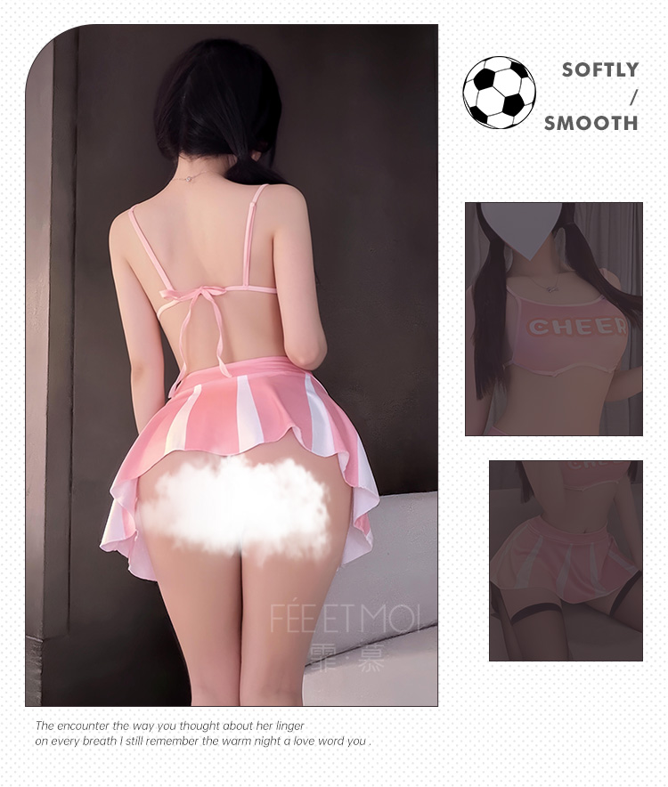 ZY118足球宝贝啦啦队运动套装(图7)