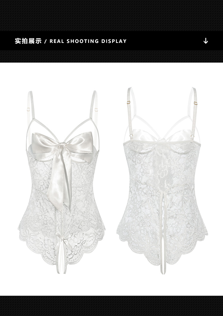 7703绑带露胸蕾丝开裆连体衣(图12)
