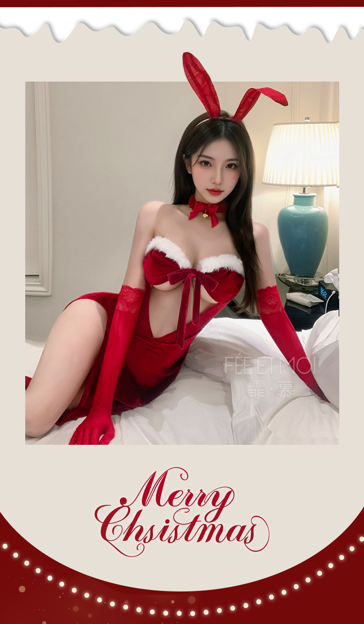 ZY143美神降临之圣诞欲兔套装(图5)