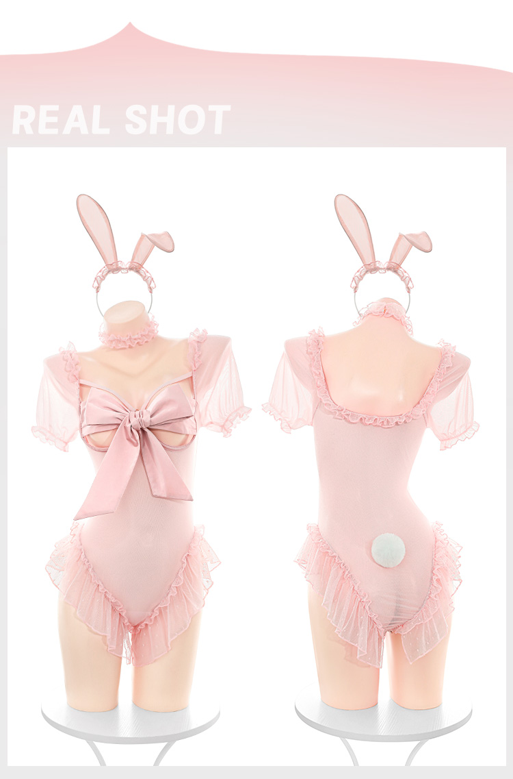 6312蝴蝶结露胸开裆兔女郎(图12)