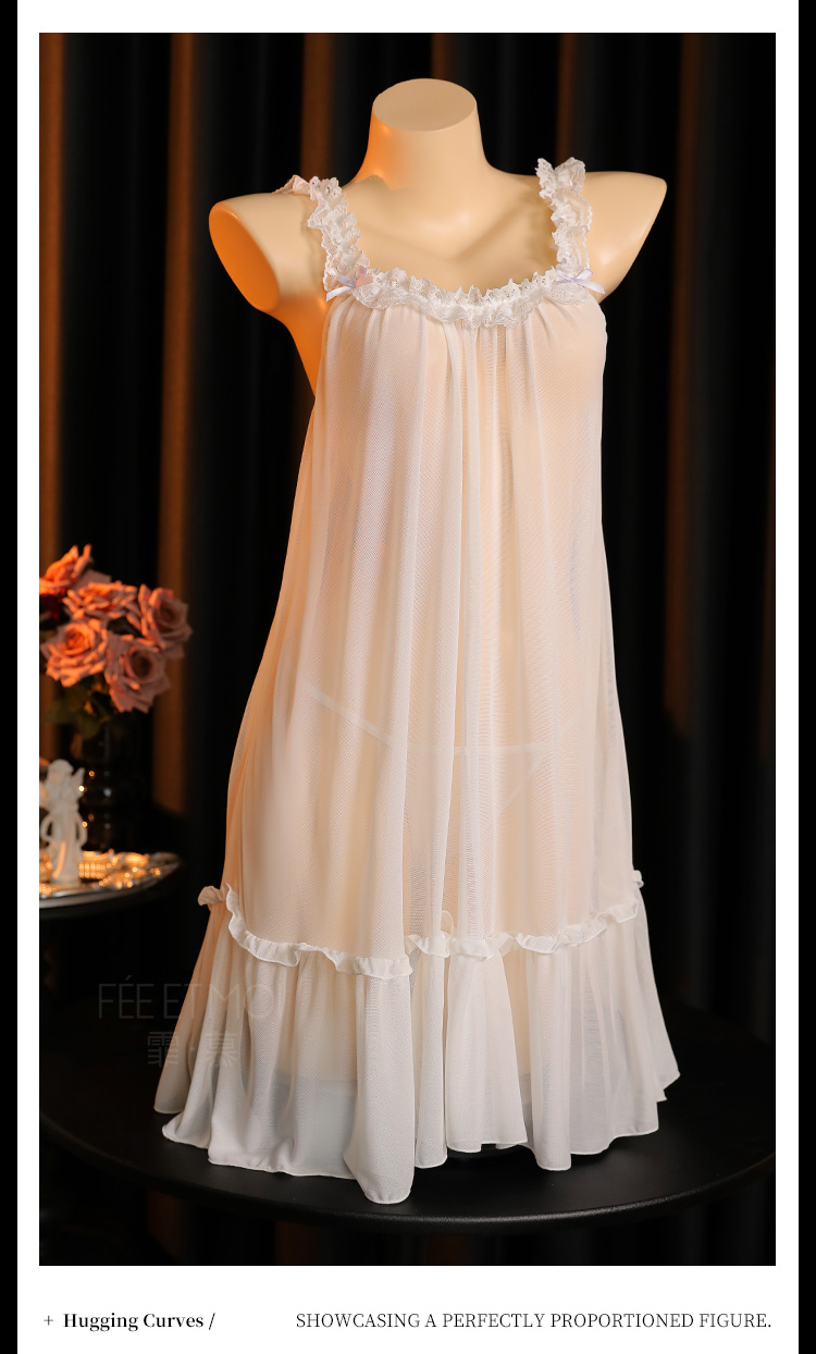 5007温柔心动法式宫廷睡裙(图10)