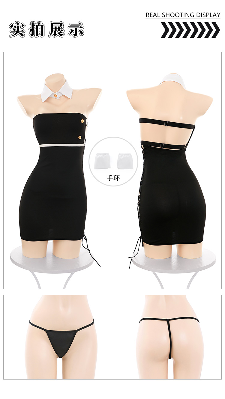 ZY133贴身诱媚空姐包臀裙套装(图12)