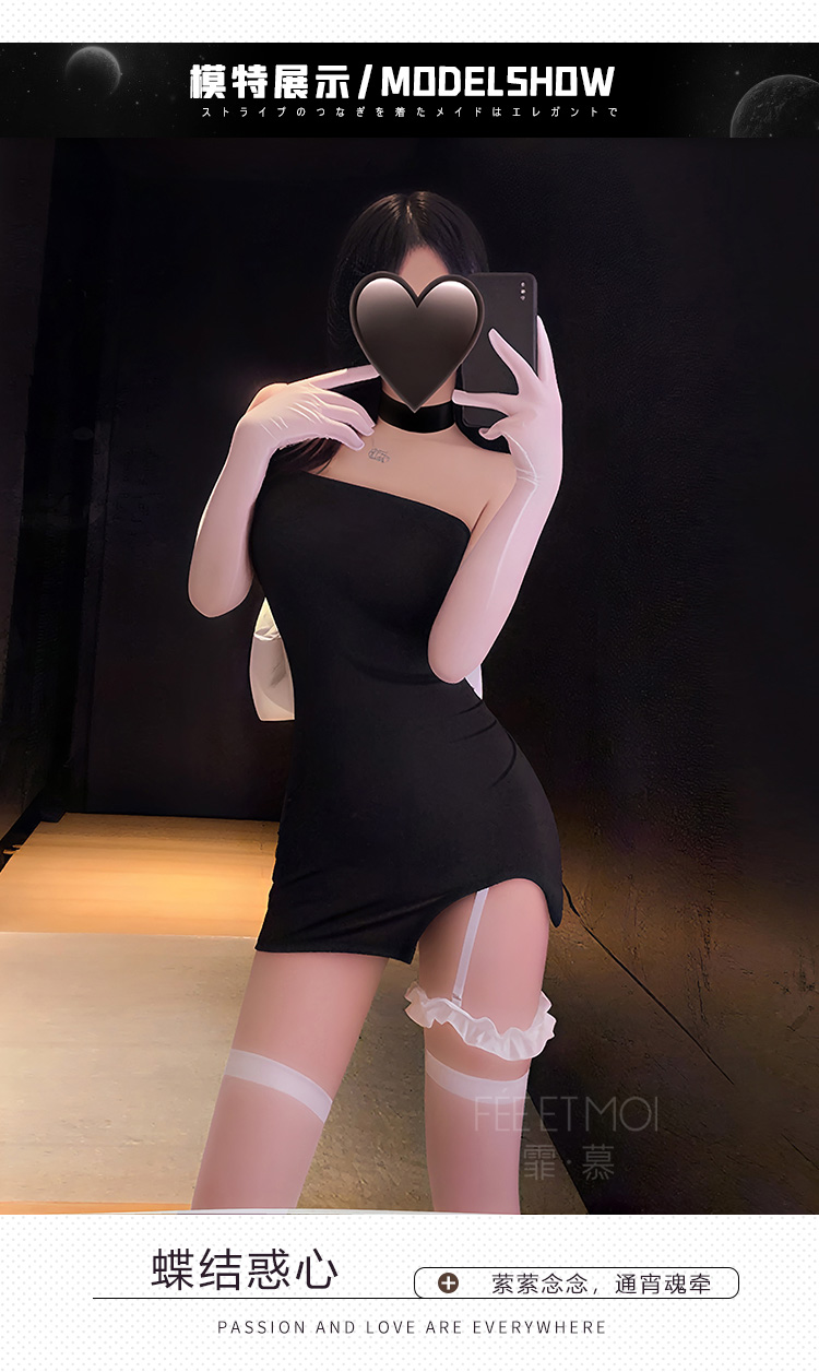 ZY83气质千金大蝴蝶结连衣裙(图5)