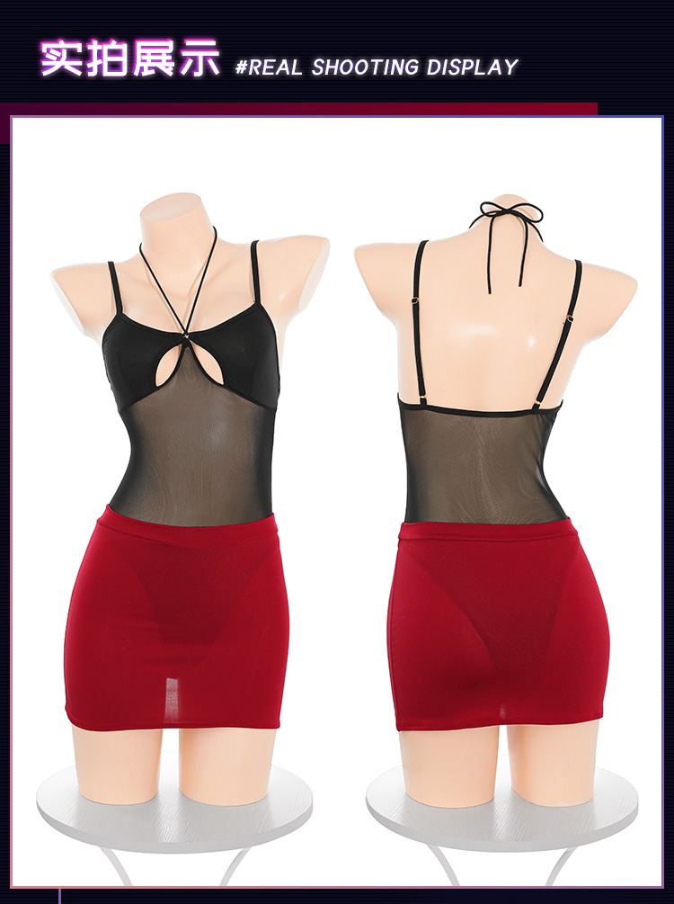 6538超A禁欲夜店连体包臀裙(图12)