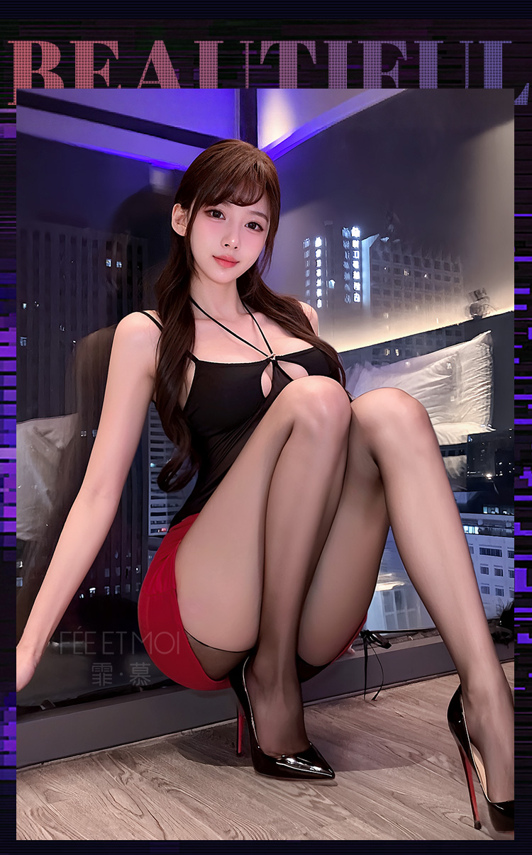 6538超A禁欲夜店连体包臀裙(图9)