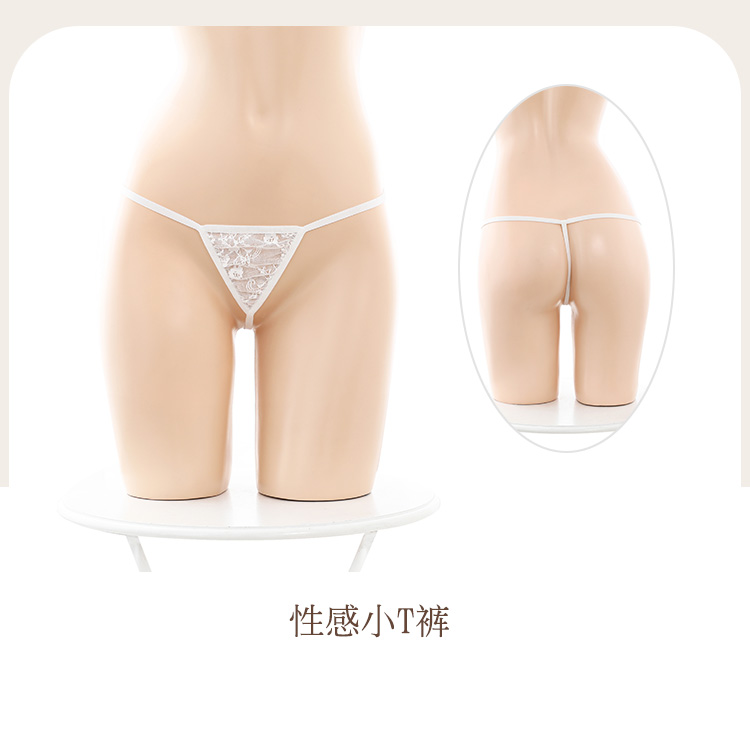 6634一字透纱花蔓蕾丝新娘装(图14)