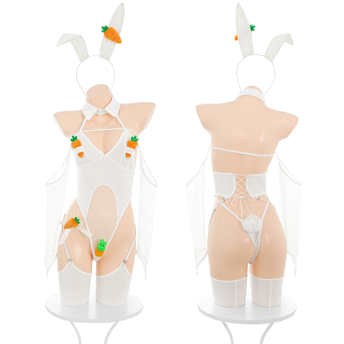 ZY40兔兔趣味潮感连体衣套装(图10)