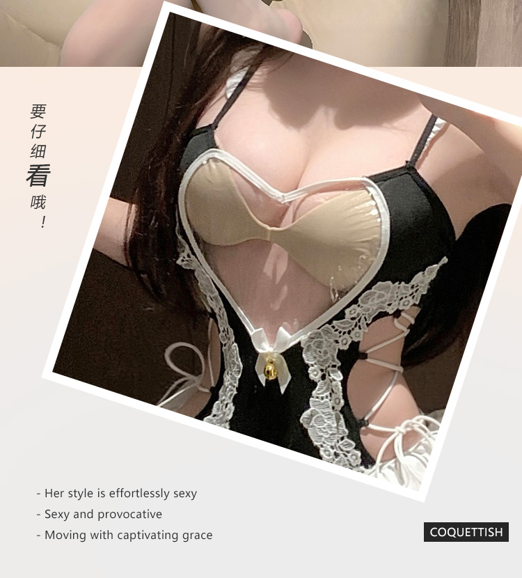 ZY148娇软甜喘透视爱心连体衣(图11)