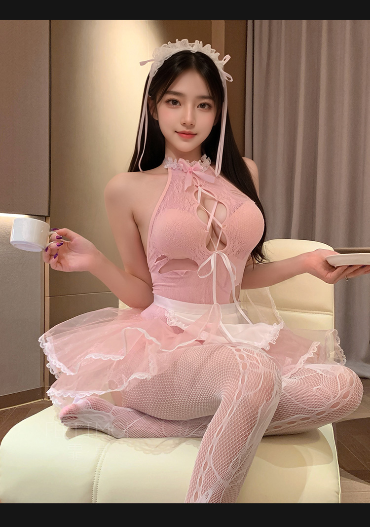 ZY7437娇俏实习女仆露沟可撕透视装(图15)