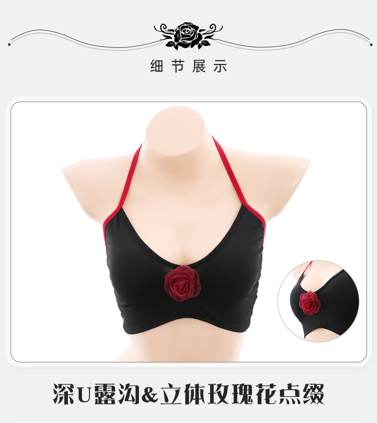 6615金链饰腰性感裸背套装(图17)