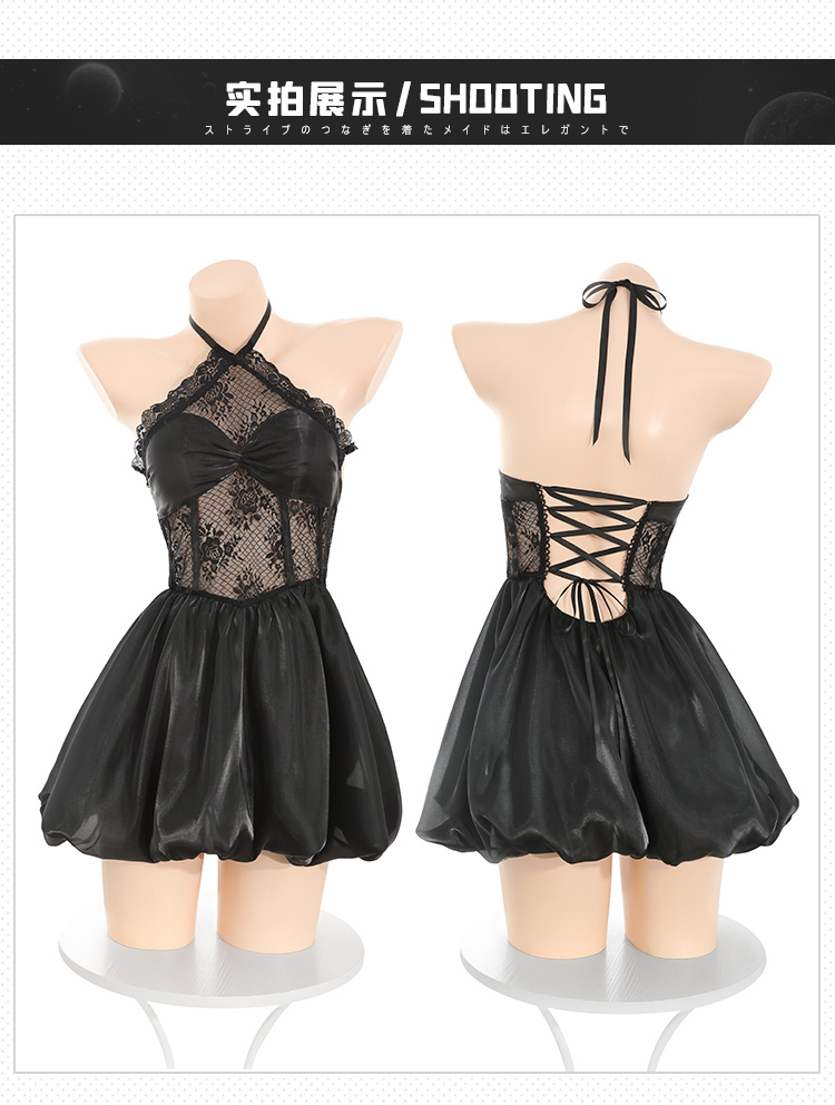 ZY22中古暗夜千金蓬蓬连衣裙(图12)