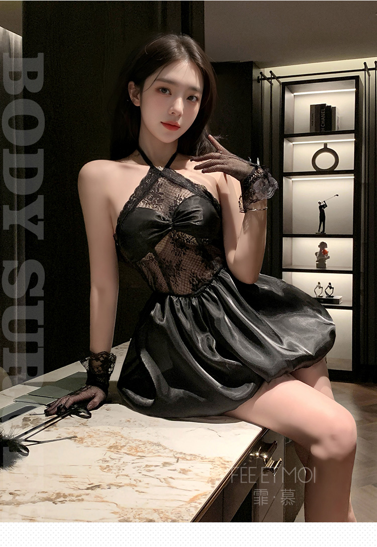 ZY22中古暗夜千金蓬蓬连衣裙(图7)