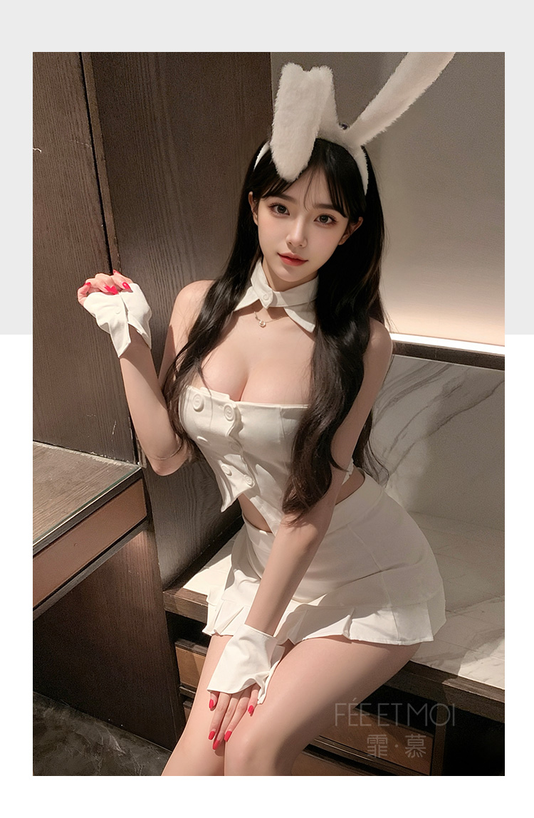 6318纯欲甜辣分体兔女制服(图8)