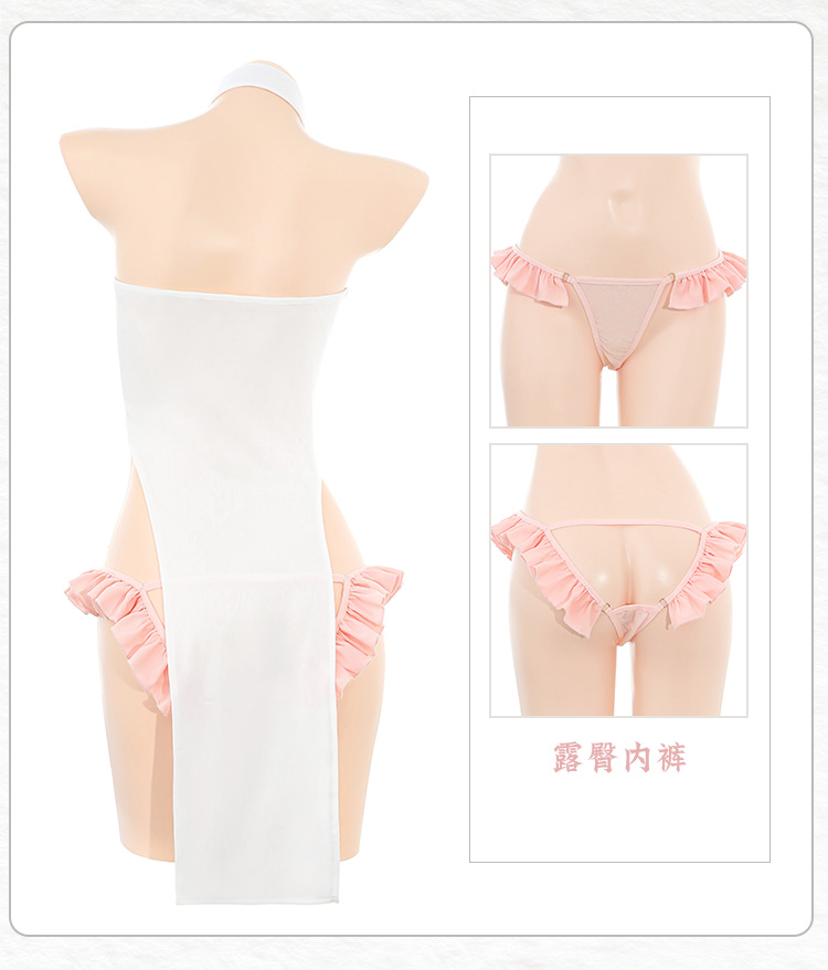 ZY134娇柔腰姬高开绑带旗袍(图13)