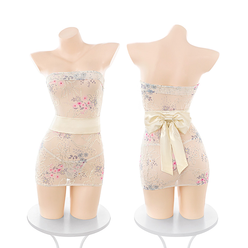 6274抹胸刺绣印花网纱和服装(图12)