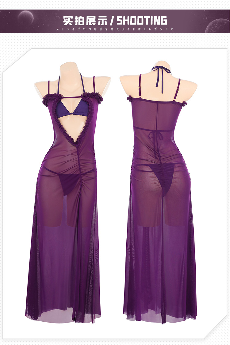 6539风情比基尼镂空开衩长裙(图11)