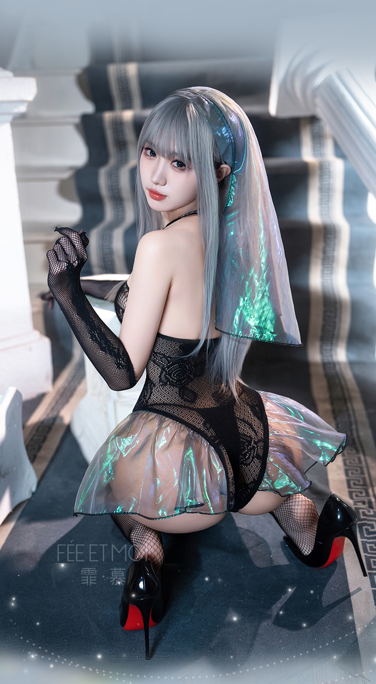 ZY80修女の欲念祷告网衣制服(图8)