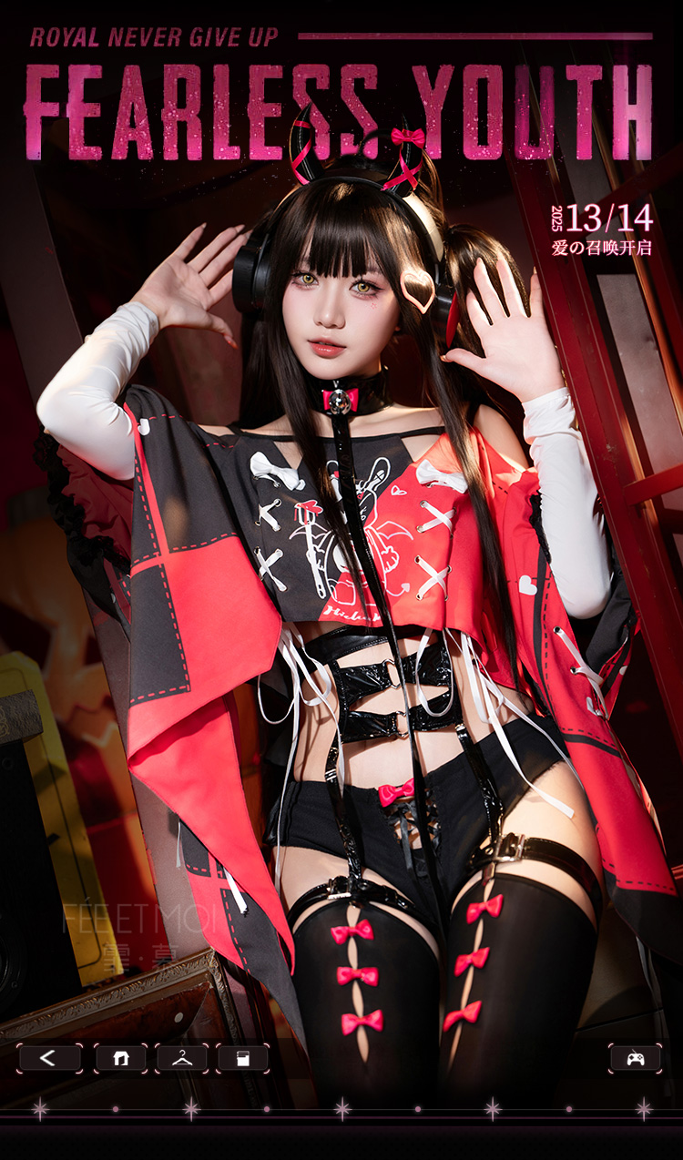 ZY62交错战线之旋律cos套装(图3)