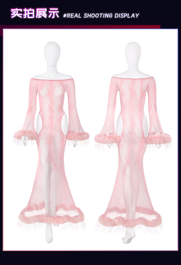 ZY117夜宴魅影露髻网衣鱼尾裙(图20)