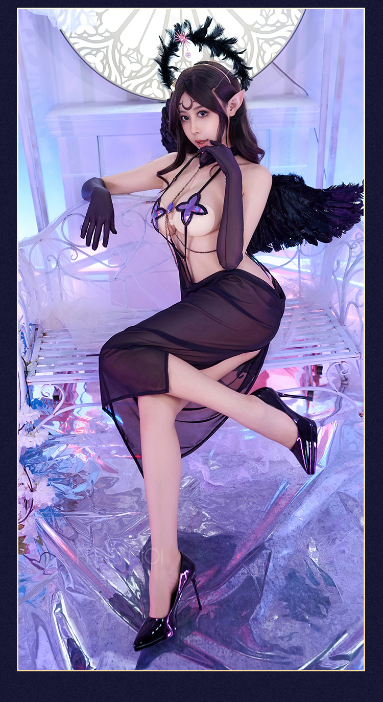 ZY108朔月女神梦幻连体衣套装(图11)